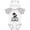 White & Heather w/ Ears, variant on Inktastic First Trip to Hawaii Vacation Boys or Girls Baby Bodysuit