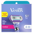 thumbnail image 3 of Gillette Venus Extra Smooth Contour Women’s Razor Blades, 5-Bladed Razor Refills, 3 of 14