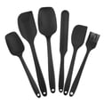 thumbnail image 4 of Juego de 6 espátulas de cocina resistentes al calor Strade Fareast Limited negro, 4 of 8