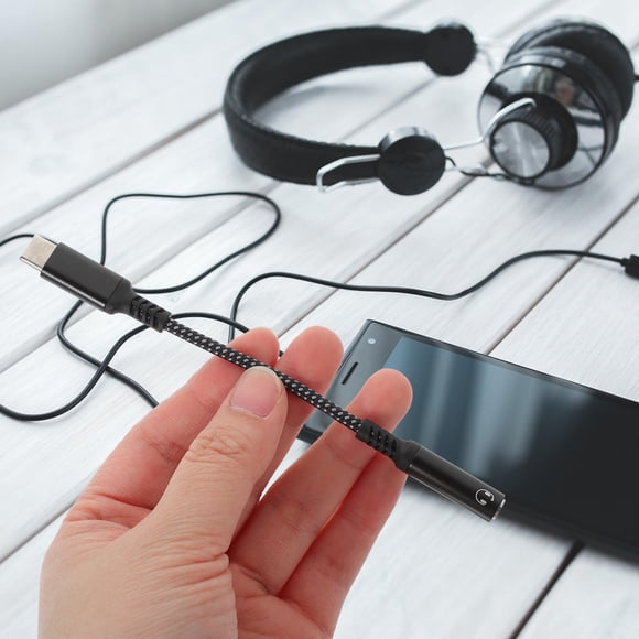 Raindrops 3 Pcs Câble Adaptateur USB Type-C vers Écouteurs 3,5 mm Design Compact et Durable