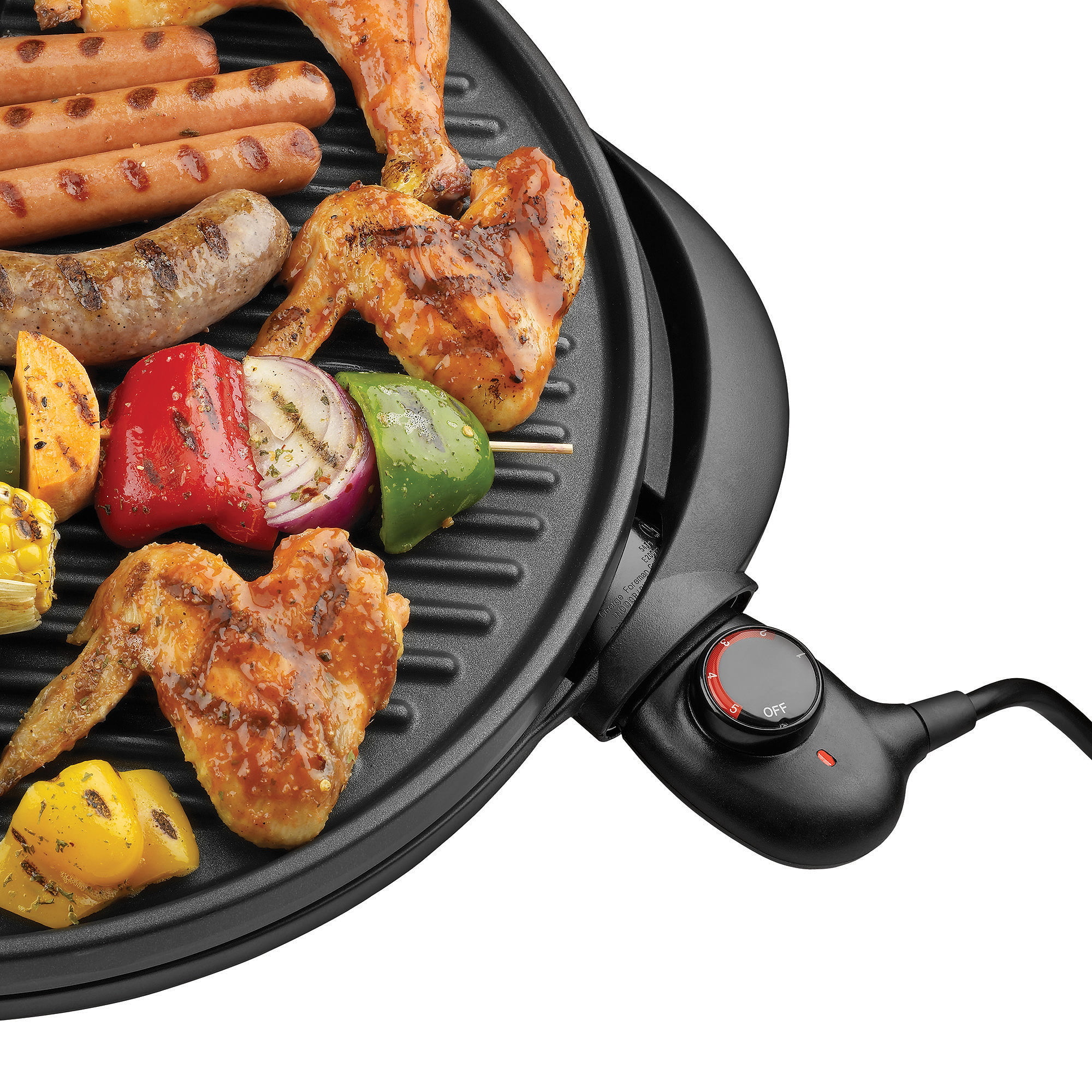 George Foreman 240 Sq. In. Indoor/Outdoor Electric Grill GFO240S, 1 - Food  4 Less