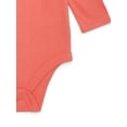 thumbnail image 3 of Garanimals Baby Boy Long Sleeve Jersey Graphic Bodysuit, Sizes 0-24 Months, 3 of 3