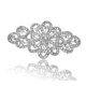 thumbnail image 1 of Broche de boda con cristales de circonita cúbica y diamantes de imitación para mujer, joyería para novias., 1 of 5