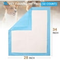 XL Pet Training Pee Pads (50Count) XLarge 28" x 34" Training Pad