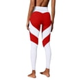 thumbnail image 2 of Pincandy Women's Valentine's Day Yoga Pants - Heart Print, High Stretch, Flared Leg for Gym, Workout & Running, 2 of 6