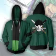 thumbnail image 3 of Sudadera con capucha de anime con estampado 3D, sudadera tipo pulóver, mono D Luffy, Ace, Sabo, Shanks, Law, traje de chándal de batalla, ropa de abrigo informal, 3 of 4