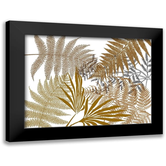 Phillip, Jamie 14x12 Black Modern Framed Museum Art Print Titled - Foilage