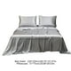 thumbnail image 2 of Juego de sábana y funda de almohada Queen en gris, 2 of 6