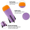 thumbnail image 4 of EKIND 10-Pack Mega Missile Refill for Toy Rocket Launcher, Foam Ammo Compatible for Nerf N-Strike Elite Series (Purple), 4 of 7
