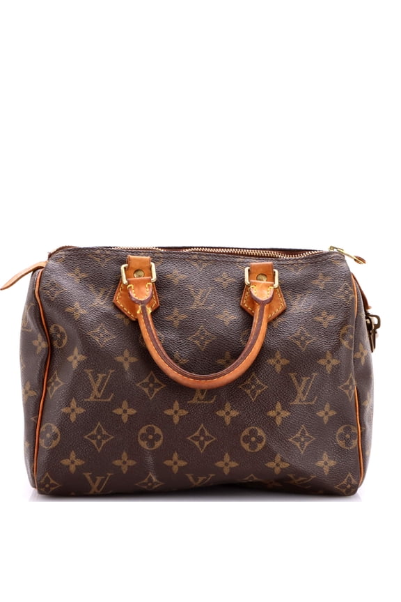 Pre-Owned Speedy Handbag Monogram Canvas 25 By Rebag