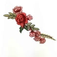 thumbnail image 1 of Vonky 1 paire DIY ROSE FLEURS PATCHES brodées COUCHER AU PATCH Applique pour pantalon Jeans, 1 of 6