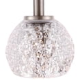 thumbnail image 3 of Woodbridge Lighting Elise 1-Light Mercury Glass Mini Pendant in Satin Nickel, 3 of 4