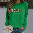 thumbnail image 5 of Spooky Season Halloween Sweatshirts for Women 2025 Crewneck Funny Goose Ghost Graphic Sweatshirt Pullover Tops, 5 of 6