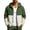 Army Green, variant on Mens Color Block UPF 50 Jackets Lightweight Full Zip Breathable Quick Dry Coats Packable Drawstring Summer Outdoor Hiking Fishing Tops