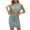 Green, variant on Riforla Women 2024 Fashion Casual Summer Solid Color Sleeveless Top Drawstring Skirt Two Piece Suit 2 Piece Sets Women Outfit Green XL