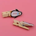 thumbnail image 3 of HTOOQ 10PCS Mini Photo Clips HTOOQ Wooden Craft Clothespins Animal Photo Pegs Holder Family Picture Collages Decoration Picture 6, 3 of 7