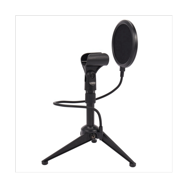 Microphone Shock Mount Dual Mesh Filter and Screw Adapter Adjustable