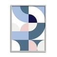 thumbnail image 3 of Stupell Industries Collage of Abstract Curves Blue Pink Beige,16 x 20,Designed by Seven Trees Design, 3 of 3