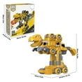 thumbnail image 3 of DIY 5-in-1 Removable Engineering Truck Toys, Screw Assembly Dinosaur Construction Vehicle Set, STEM Learning, Fine Motor Skills, Gift for Boys 3+, 3 of 9