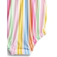 thumbnail image 3 of Wonder Nation Baby Girls' Stripe Ruffle Tank Romper, Sizes 0M-24M, 3 of 3