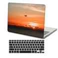 thumbnail image 1 of KSK KAISHEK Hard Shell Cover Only Compatible Newest MacBook Pro 13 inchs( , 2023 2022 2021 - 2016) + Black Keyboard Cover Model M1 A2338/A2289/A2251/A2159/A1989/A1706/A1708 Red series 0375, 1 of 5