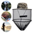 thumbnail image 2 of Sombrero Antimosquitos para Exteriores Sombrero Pesca Plegable Sombrero Con Protección Solar Sombrero Apicultura (color Camuflaje Gris), 2 of 9