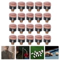 thumbnail image 2 of KAKOWELY 20Pcs Replacement Pool Cue Tips Billiard Cue Tips Screw Cue Stick Tips Portable Cue Tips,0.51"X0.47"X0.47", 2 of 5