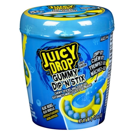 Juicy drop gummy dip