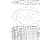 thumbnail image 2 of Candil de Cristal Cortado Gamalux Williams Krystal Discos de 4 Luces, 2 of 5