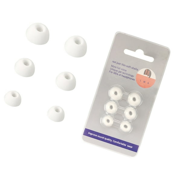 Upgrades Silicone Ear Tip Set for In Ear Headphones fitting Ear Cover set with Noise Reduction for Earbud Ear(a)