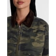 thumbnail image 4 of Madden NYC Women's Cotton Twill Bomber Jacket, Sizes XXS-XXL, 4 of 6