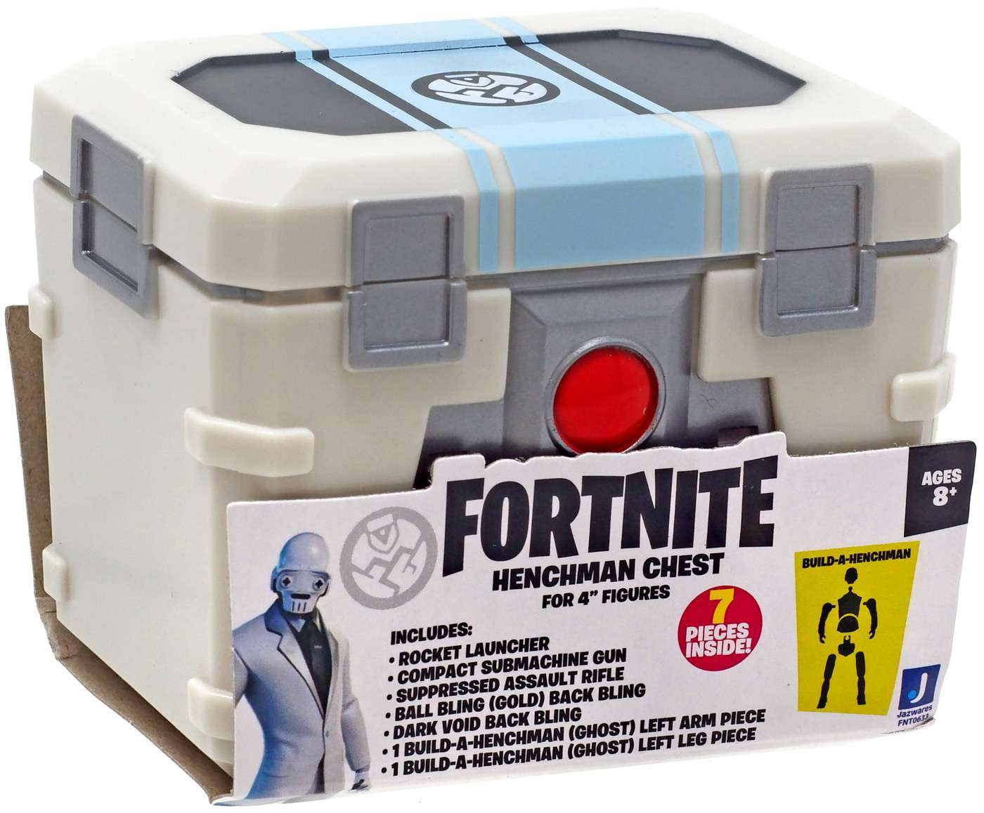 Fortnite Build Ghost Henchman Chest Set of 4 Loot Crates - Walmart.com