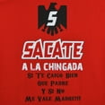 thumbnail image 2 of ShirtBANC Mens Sacate A La Chingada Shirt Beer Embrace The Mexican Attitude Tee, 2 of 8