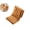 Brown, variant on Winter Plush Siamese Chair Cushion with Straps, Thickened Non-Slip Backrest Pad for Chairs Stools Sofas, 15.7x53.15in