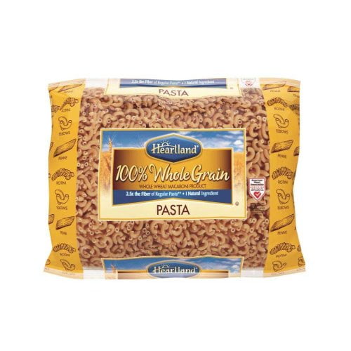 Heartland 100 Percent Whole Grain Elbow Pasta, 10 Pound 2 per case