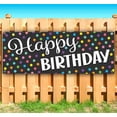thumbnail image 2 of Happy Birthday 13 oz Vinyl Banner With Metal Grommets, 2 of 5