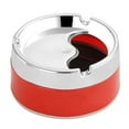 thumbnail image 2 of Ash Storage Tray Rotatable Lid Personality Metal Fancy Gift Bright Color Ashtray Cigar Rest for Indoor, Outdoor, Patio, Home, Office Use, 2 of 8