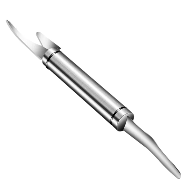 Pelador de camarones rápido multifuncional 6 en 1, de acero inoxidable, para cortar y raspar camarones, escamas de pescado, cuchillo, herramientas de cocina