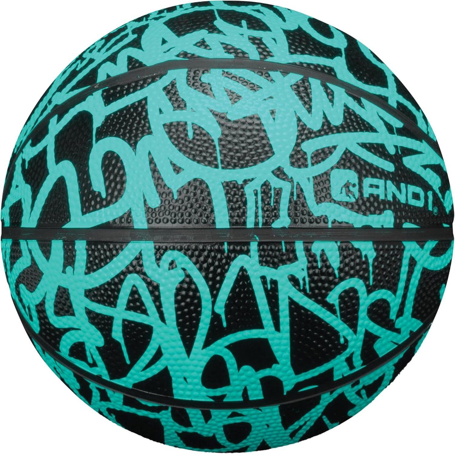 AND1 Mini Basketball 3-Pack - Size 3 (7 Inch) Easy to Grip, Youth Size, Deflated with Pump Included