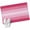 Pink, variant on 2x3 Ft Entryway Area Rug, Pink Ombre Kitchen Rug Runner Washable Floor Mat, Gradient Pink Woods Farmhouse Non Slip Indoor Door Mat Throw Carpet for Bathroom Living Room Bedroom