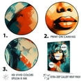 thumbnail image 3 of Designart "Turner In Turquoise III" Pop Art Floater Framed Canvas Prints, 3 of 5