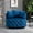 Blue, variant on Yoneston Oversized Tufted Barrel Chair, Round Velvet Accent Chair with 3 Pillows, Comfy Lounge Sofa Chair for Living Room Bedroom Hotel Office, Pink