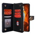 thumbnail image 2 of For Motorola Edge 50 Neo 5G Phone Bag Snake Skin Texture PU Leather Phone Wallet Cover with Shoulder, 2 of 5