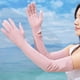 thumbnail image 2 of Guantes Largos de Protección Solar UV para Mujer, Brazo con Pantalla Táctil, Guantes para Conducir Al Sol, UPF 50+ para Deportes Al Aire Libre, Ciclismo, Rosa, 2 of 5
