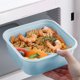 thumbnail image 4 of Aparatos de cocina, accesorios de cocina, utensilios de cocina, lonchera de 800 ml, lonchera bento para niños, loncheras para adultos, a prueba de fugas, aptas para microondas, loncheras de plástico., 4 of 6