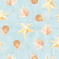 thumbnail image 3 of Nai, Danhui 15x15 Black Modern Framed Museum Art Print Titled - Beach Cottage Floral Pattern IIA, 3 of 5