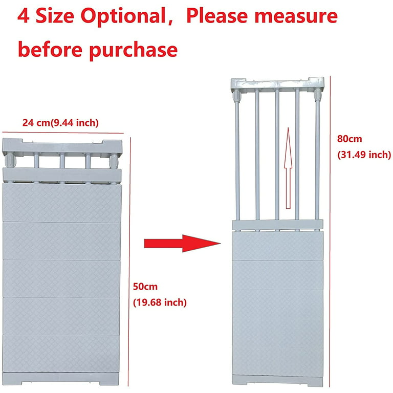 Closet Tension Shelf Rod Expandable Storage Rack Adjustable - Temu