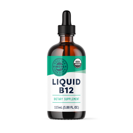 Vimergy USDA Organic B12, 115 Servings Liquid Vitamin No Gluten, Non-GMO, Vegan & Paleo (50 ml)