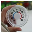 thumbnail image 2 of Round Plastic Door And Window Thermometer Outdoor Indoor Temperature Humidity Instruments ,Fast Response, 2 of 5