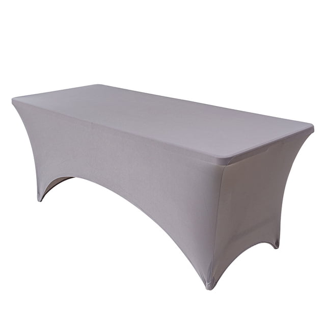 4FT6FT elastic table cover cocktail table cover conference wedding banquet rectangular table cover elastic tablecloth